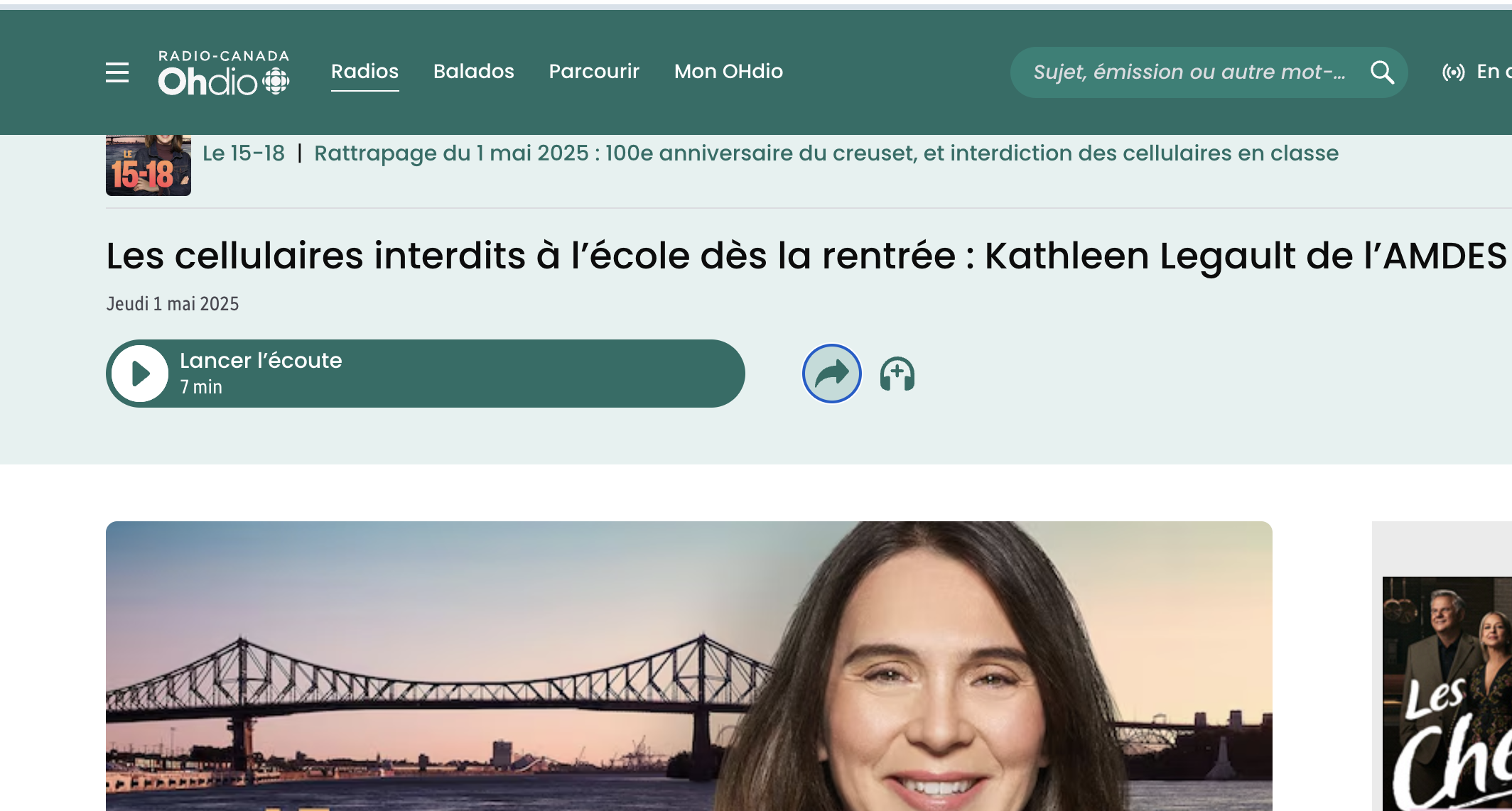 Sur l'interdiction du cellulaire à l'école et le vouvoiement 