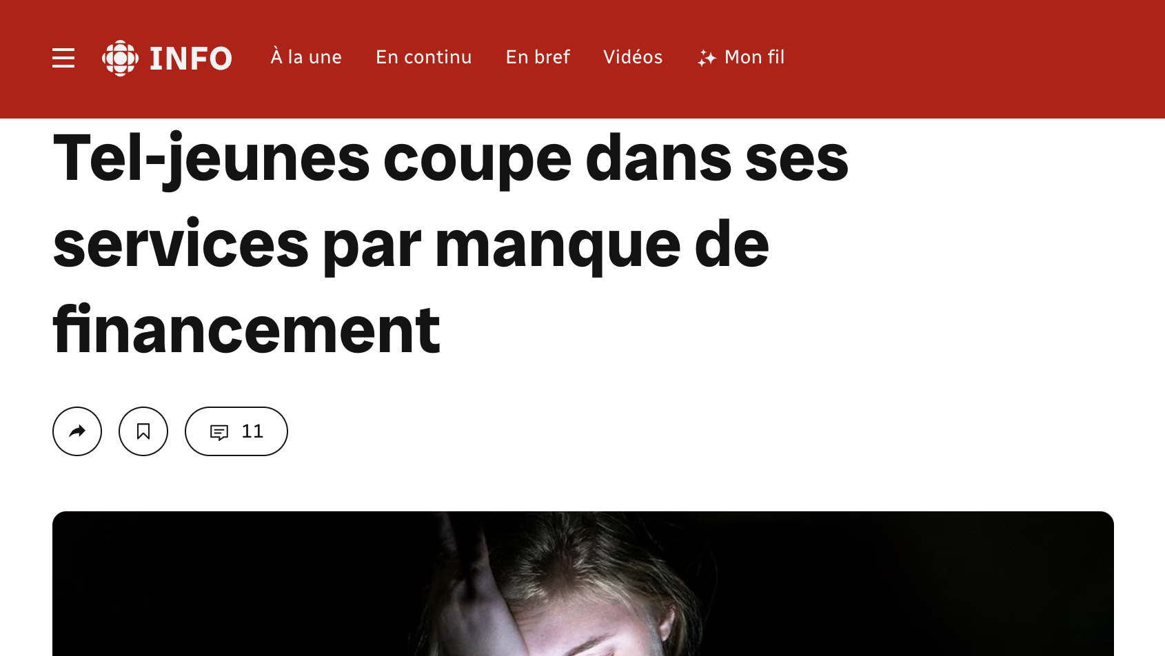Tel Jeunes coupe dans ses services par manque de financement