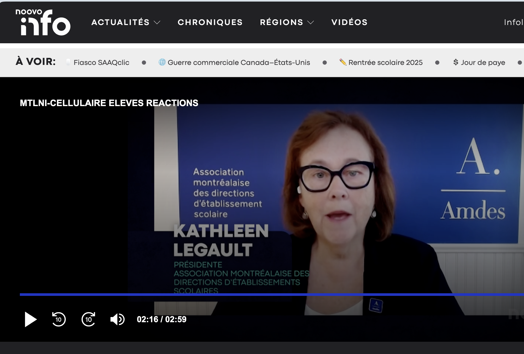 L'interdiction totale du cellulaire : une direction mur à mur qui arrive bien tard...