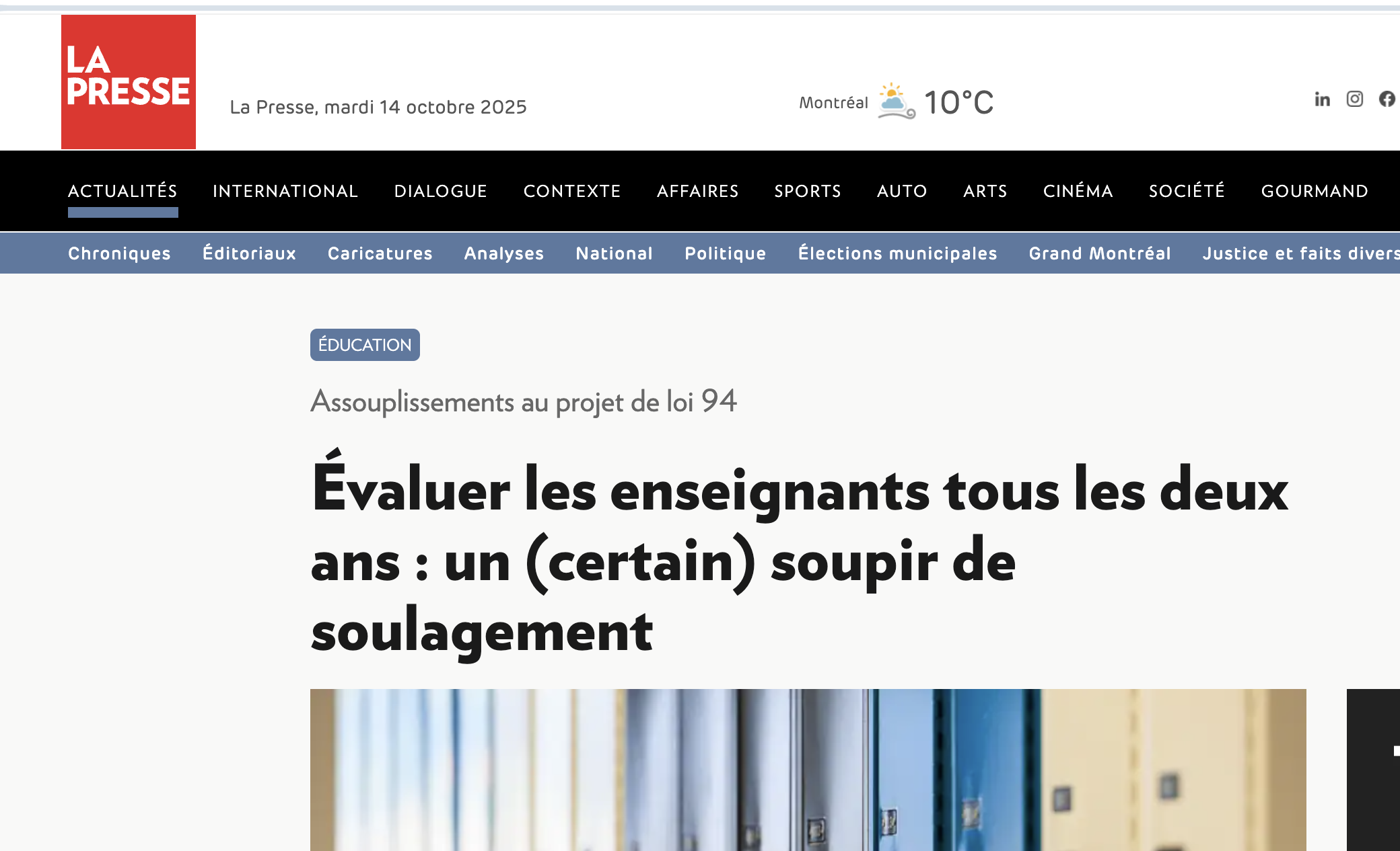 Évaluer les enseignants aux 2 ans, un certain soupir de soulagement