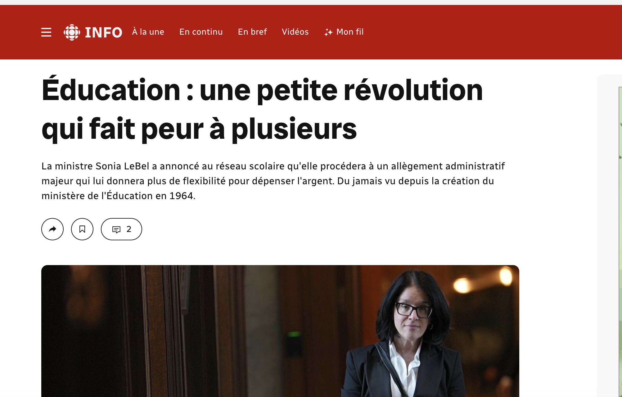 Éducation : une petite révolution qui fait peur à plusieurs