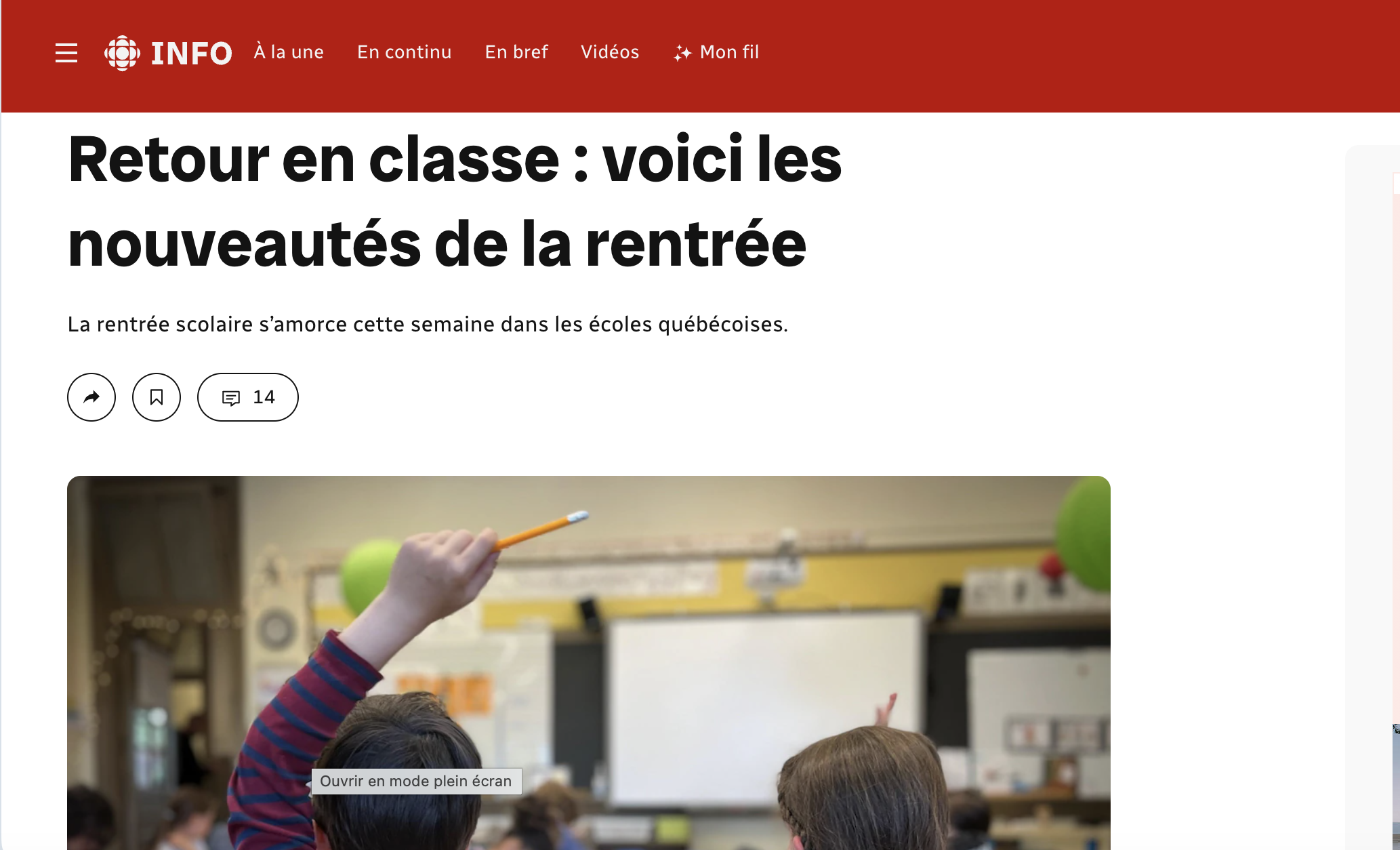 Retour en classe : voici les nouveautés de la rentrée