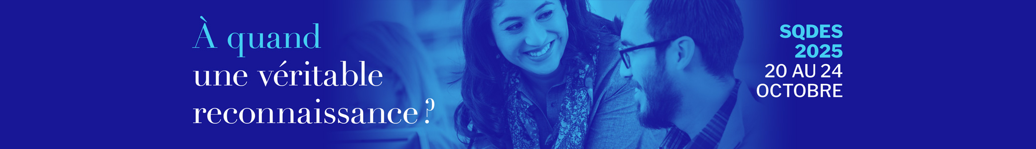 À quand une véritable reconnaissance ?